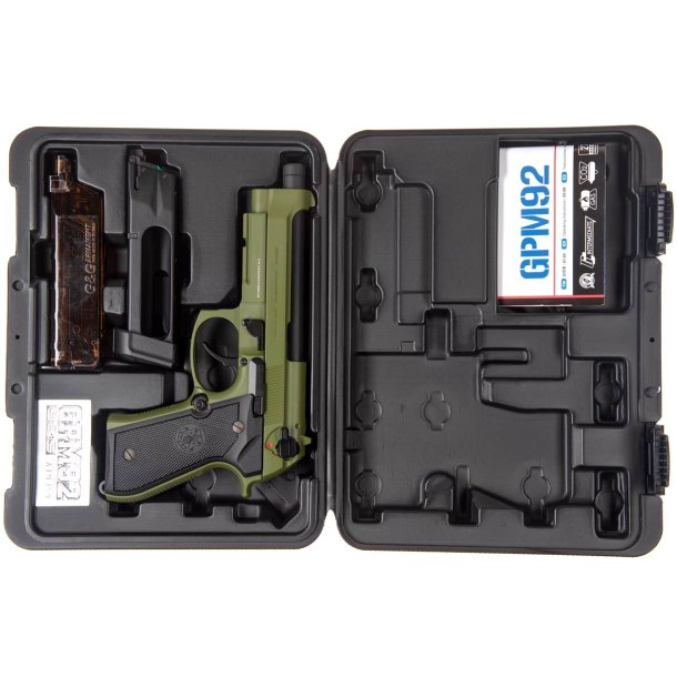 G&G M9 Co2 Blow Back full metal - Hunter green
