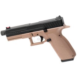 Kj works KP-13 TBC gas Blow back - desert Dual tone