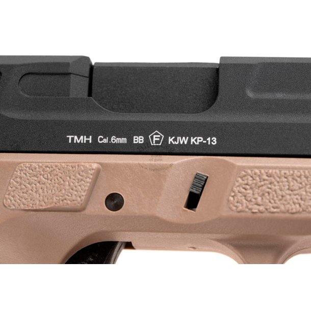 Kj works KP-13 TBC gas Blow back - desert Dual tone