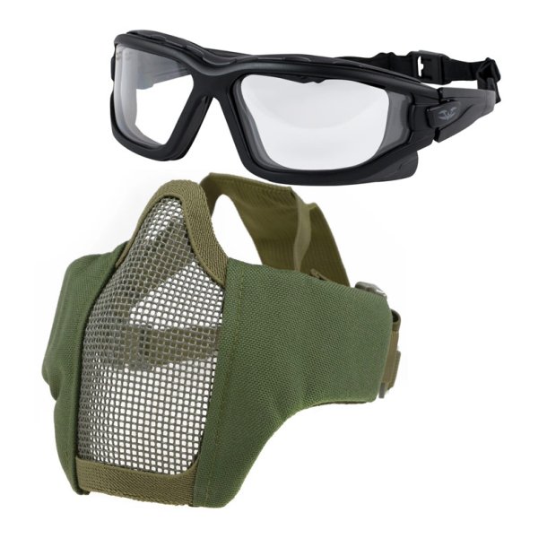 Taktisk brille sikkerheds pakke anti dug - OD