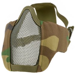 Stalker EVO Gittermaske med stof - woodland