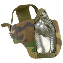 Stalker EVO Gittermaske med stof - woodland