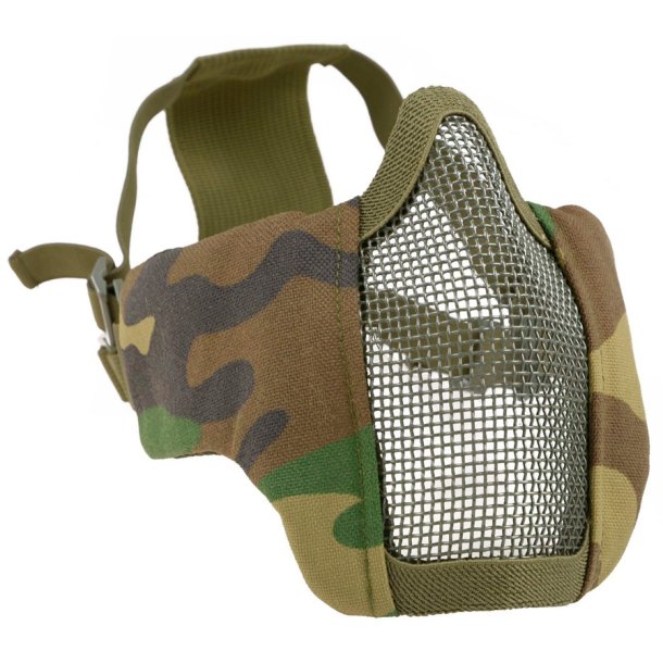 Stalker EVO Gittermaske med stof - woodland