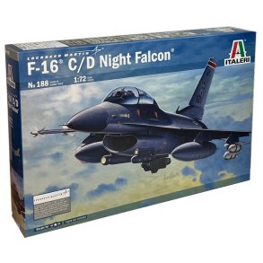 Italeri Lockheed Martin F-16 Night Falcon - 1:72
