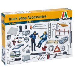 Italeri Truck tillbehr set - Truck stop tillbehr 1:24