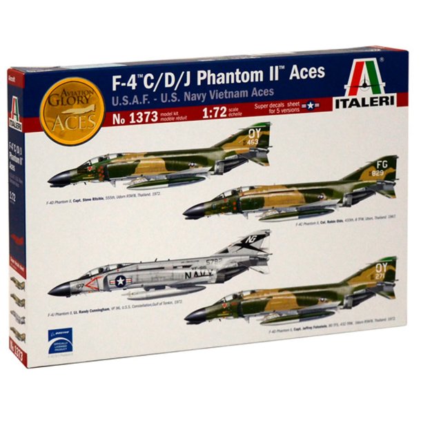 Italeri F-4 C/D/J PHANTOM II Vietnam ACES - 1:72