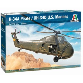 Italeri H-34A Pirate / UH-34 D helikopter - 1:48
