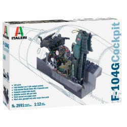 Italeri Lockheed F-104 Starfighter cockpit 1:12