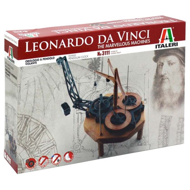 italeri Leonardo Da Vinci - Pendulum Clock