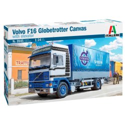 Italeri Volvo F16 Globetrotter med lift - 1:24