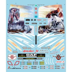 Italeri DAF XF 105 smoky JR - 1:24