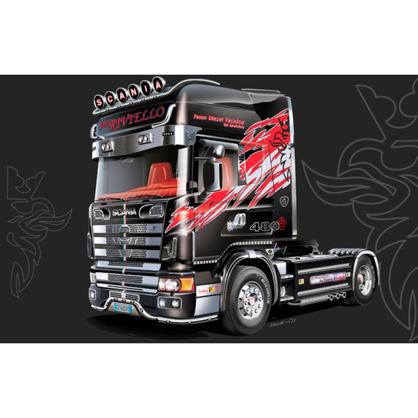 Italeri Scania 164L TopClass - 1:24