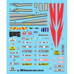 Italeri Mercedes 2238 6x4 - 1:24