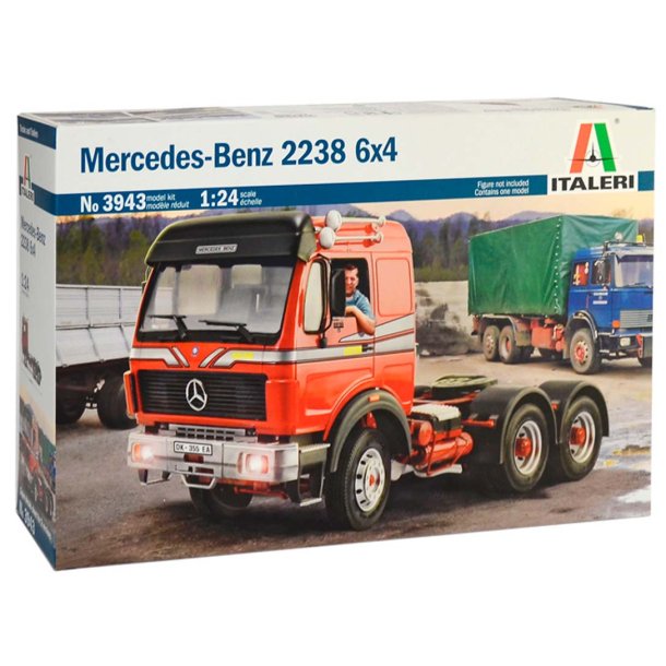 Italeri Mercedes 2238 6x4 - 1:24