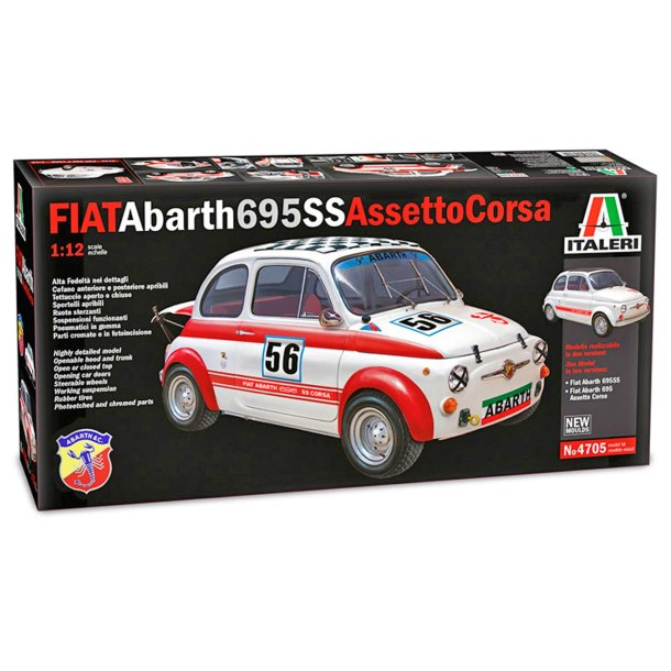 Italeri Fiat Abarth 695ss / Assetto Corsa