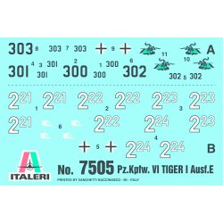 Italeri Tyske Tiger kampvogn 2 stk. - 1:72