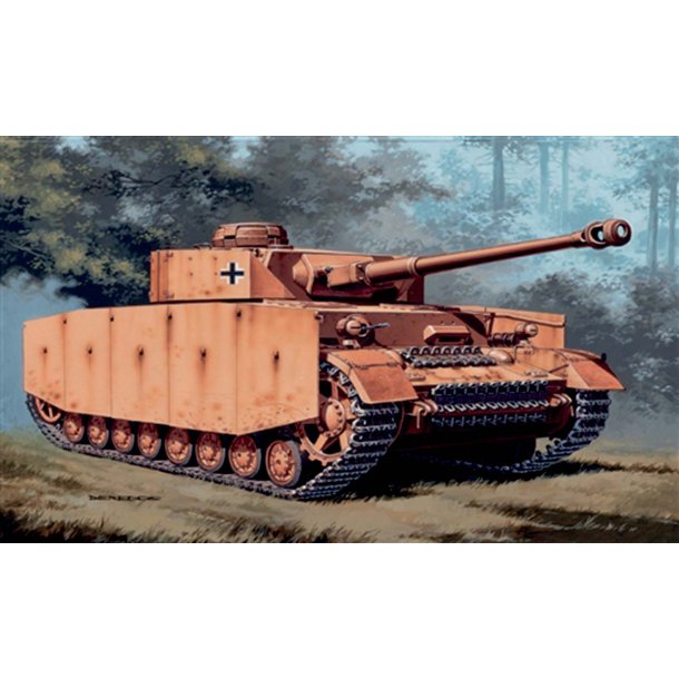 Italeri Tysk Panzer IV kampvogn - 1:72