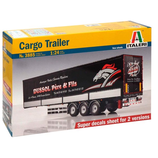 Italeri Cargo lastbiltrailer - 1:24