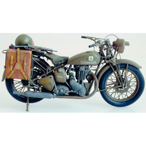 Italeri Triumph 3HW motorcykel - 1:9