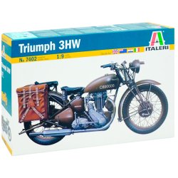 Italeri Triumph 3HW motorcykel - 1:9