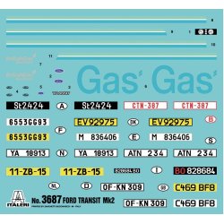 Italeri Ford Transit MK2 - 1:24
