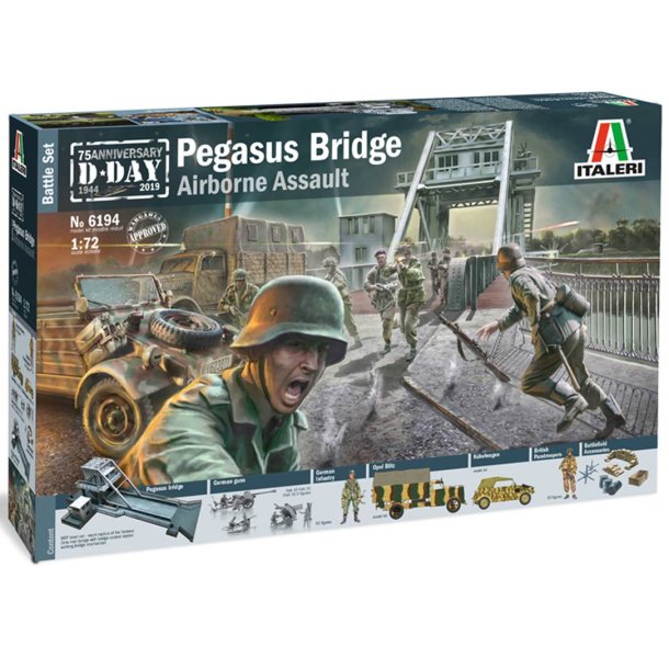 Italeri Pegasus Bridge Airborne Assault - 1:72