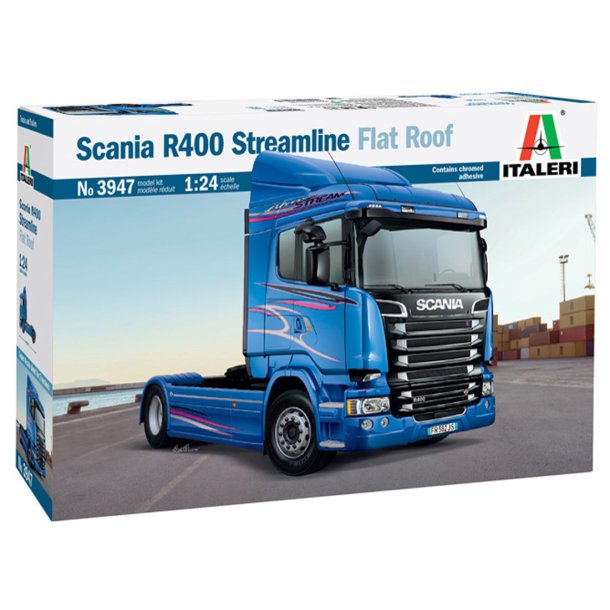 Italeri Scania R400 rakt platt tak - 1:24