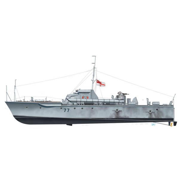 Italeri Vosper 726 motortorpedobd - 1:35