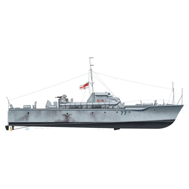 Italeri Vosper 726 motortorpedobd - 1:35