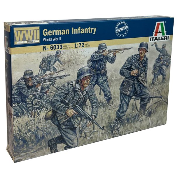 Italeri Tyske infanterisoldater WWII - 1:72
