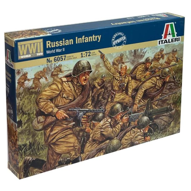 Italeri Russisk Infanteri WWII - 1:72