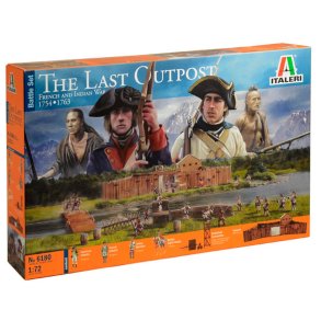 Italeri Den sista utposten Franska och indiska krigsstriden