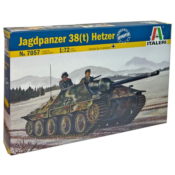 Italeri Tysk Jagdpanzer 38 T Hetzer - 1:72