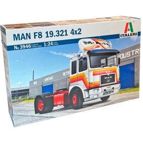 Italeri MAN F8 19.321 4X2 lastbil - 1:24