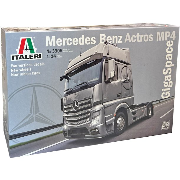 Italeri Mercedes Actros MP4 lastbil - 1:24