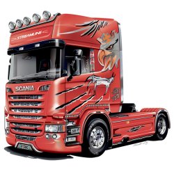 Italeri Scania R730 V8 Streamline "silver griffin" - 1:24