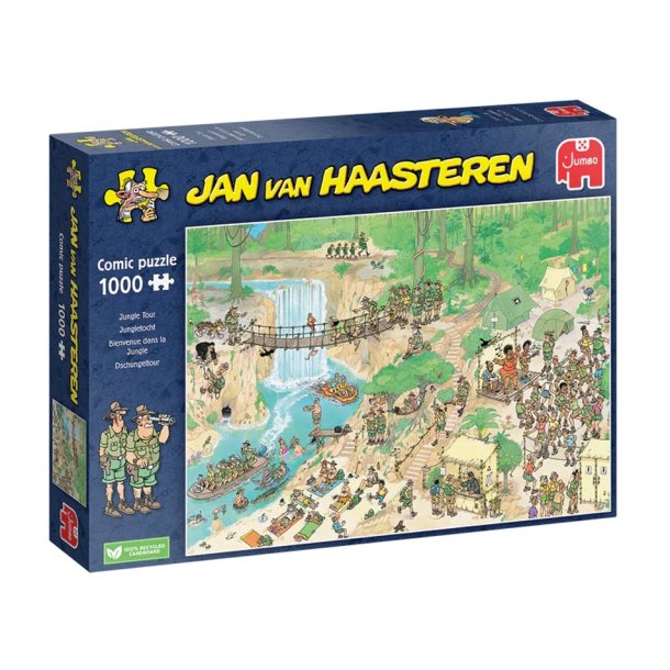 Jan van Haasteren pussel 1000 bitar - Jungle Tour