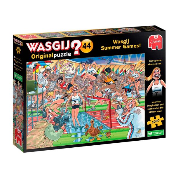Wasgij original puslespil 1000 brikker - Wasgij Summer Games