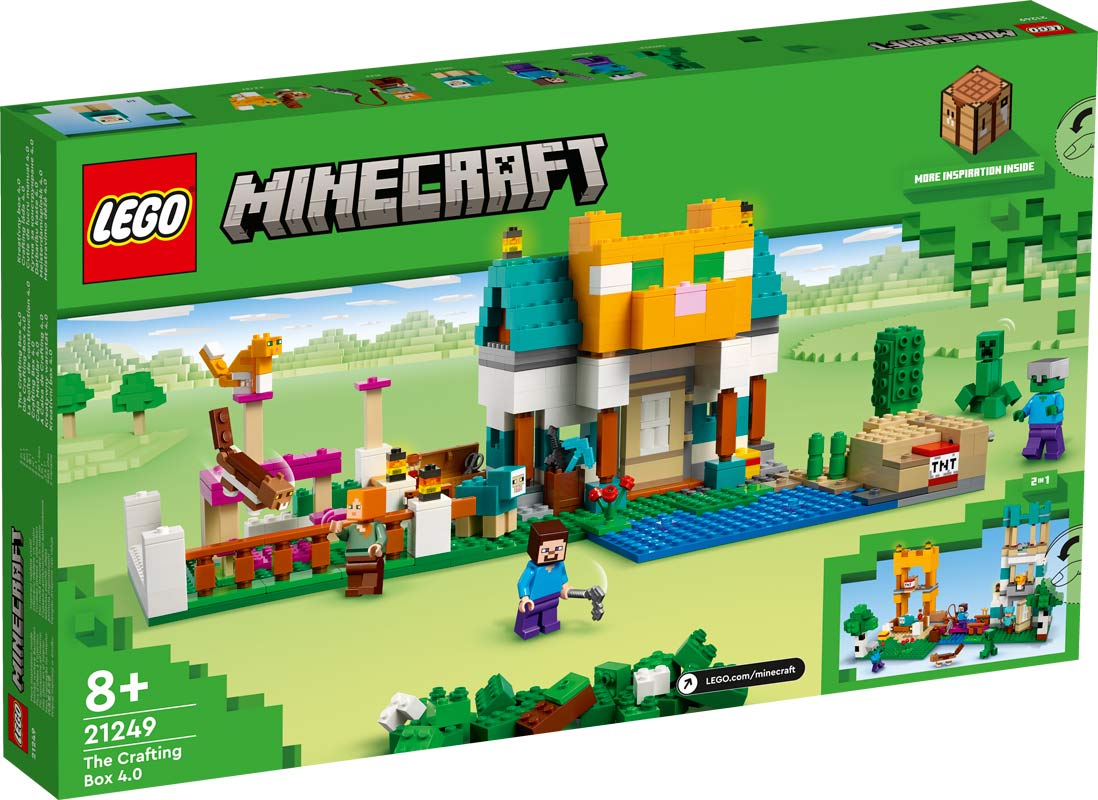 LEGO 21249 minecraft Crafting-boks 4.0 - Find LEGO her