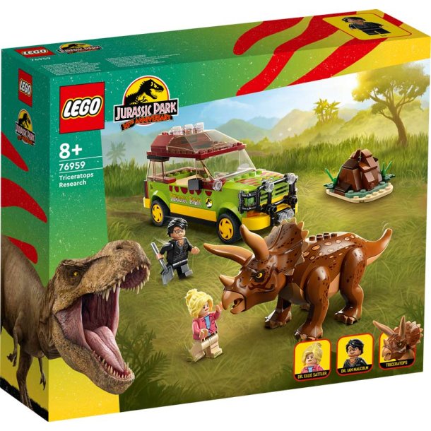 LEGO 76959 jurassic park Triceratops-forskning