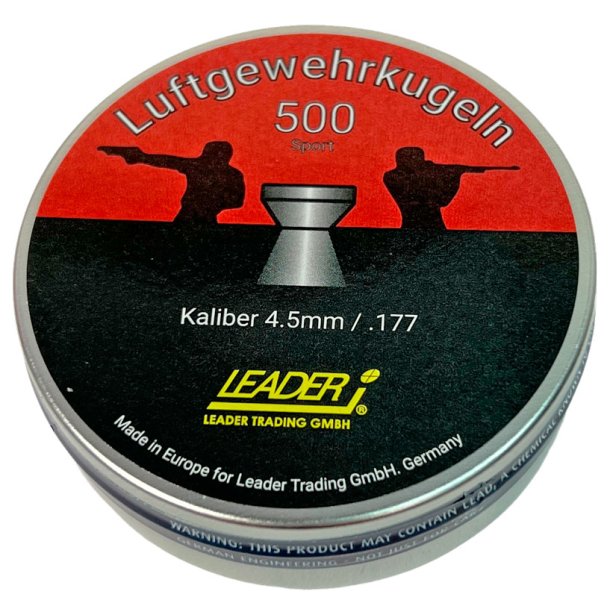 Leader hagl 4,5mm