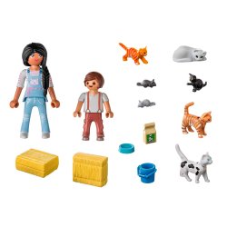 Playmobil 71309 kattefamilie
