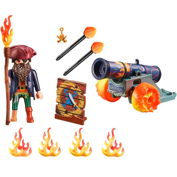 Playmobil 71189 pirat med kanon