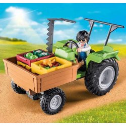 Playmobil Traktor med anhnger