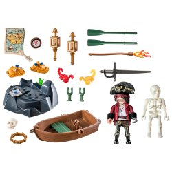 Playmobil 71254 pirat med robd