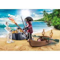 Playmobil 71254 pirat med robd