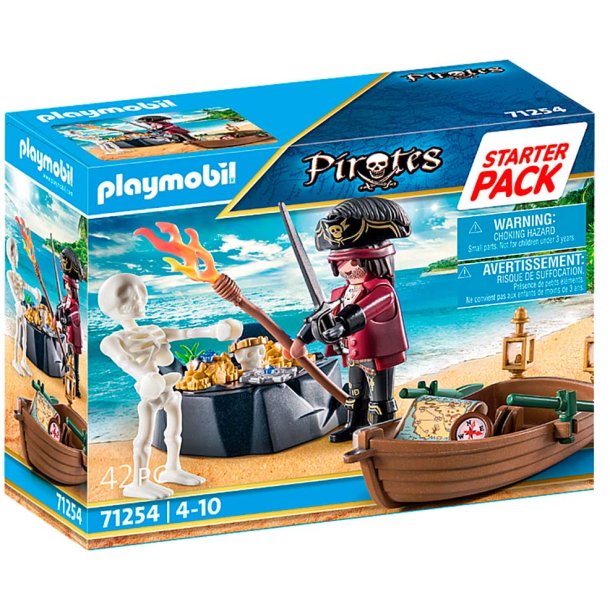 Playmobil 71254 pirat med robd