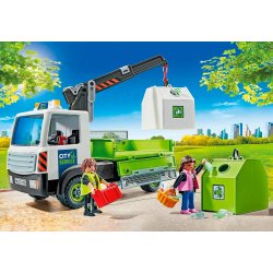 Playmobil 71431 lastbil med genbrugscontainer 