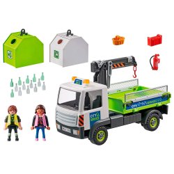Playmobil 71431 lastbil med genbrugscontainer 