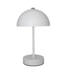 Cozzy LED Bordlampe med Touch, Hvid, Genopladelig